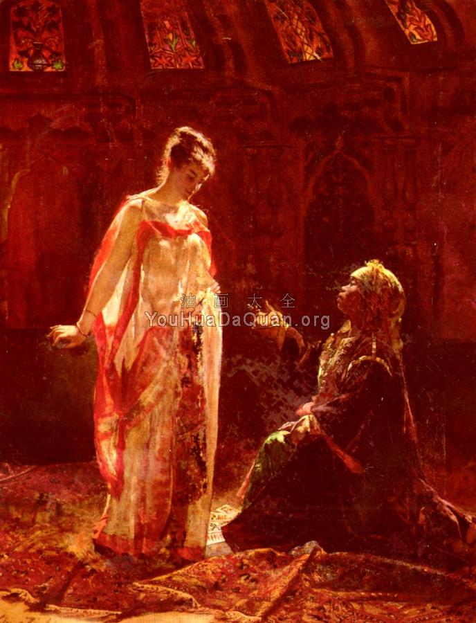 The Fortune Teller - 爱德华·费德里克·威廉·里克特